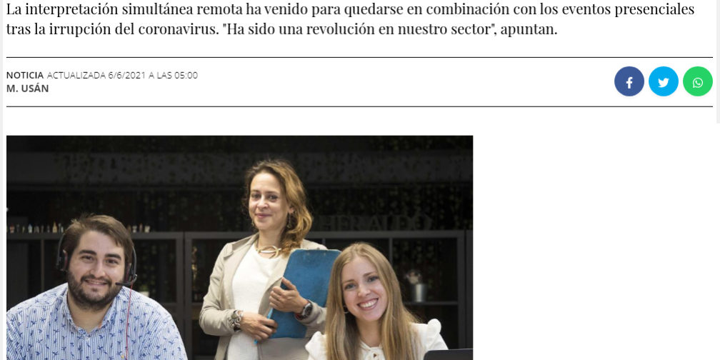 entrevista a traductores aragoneses por el Heraldo Entrevista Heraldo a traductores